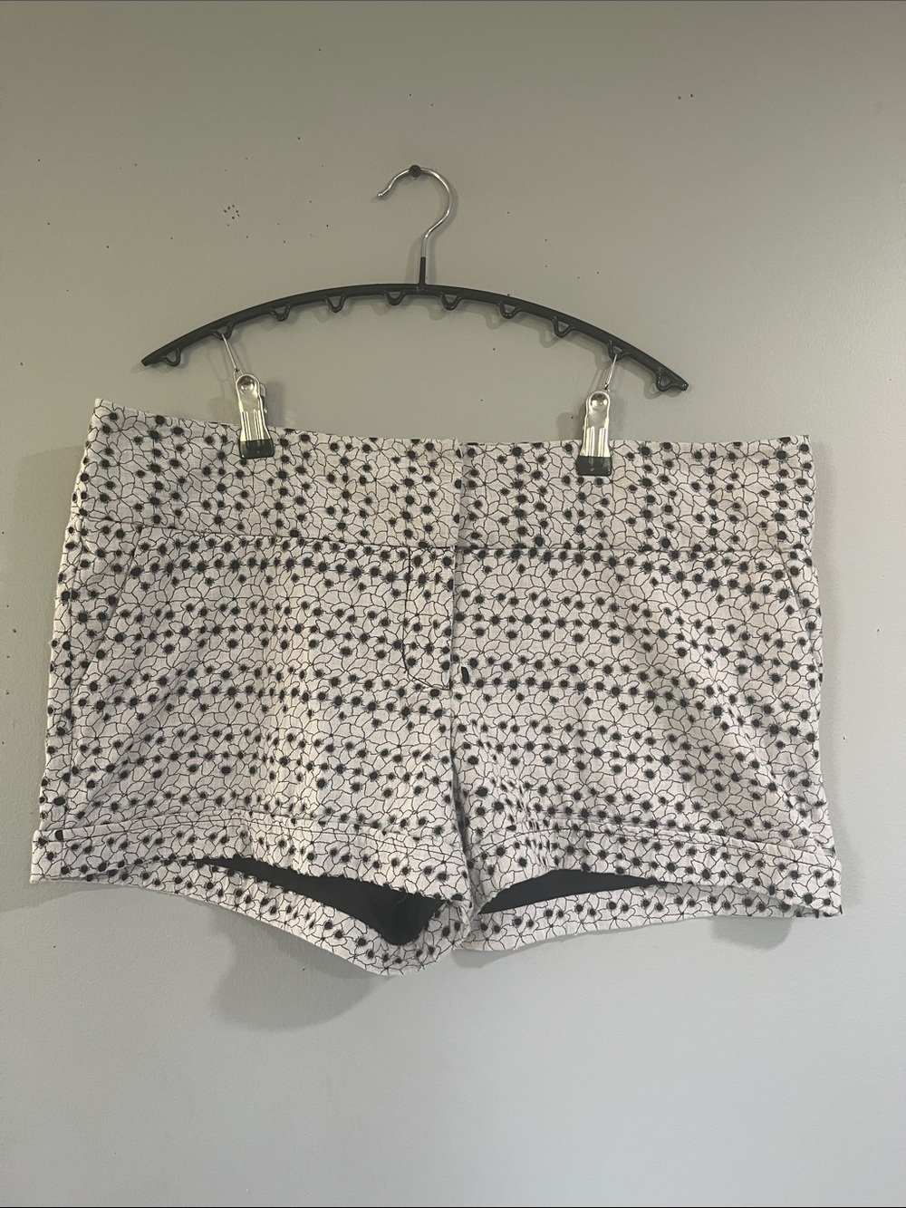 Woman’s Charlotte Russe Black & White Shorts